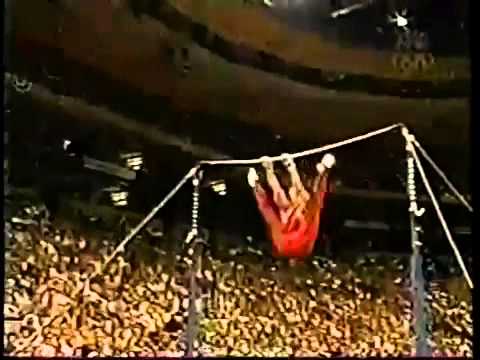 ロースリスバーガー選手 鉄棒 屈身ピアッティ YouTube