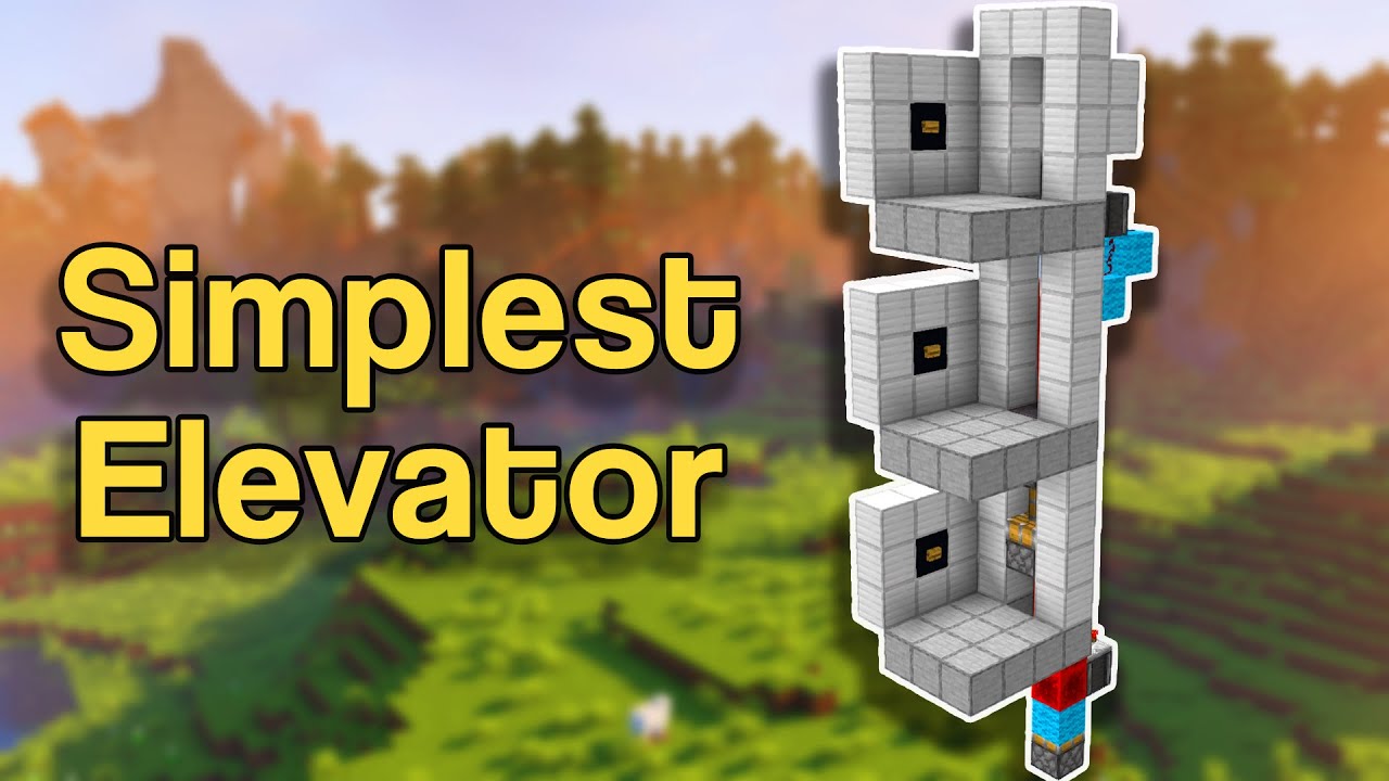 Minecraft Elevator With Multiple Floors