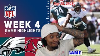 Famous FlightReacts To Eagles vs. Tampa Bay Buccaneers Game Highlights | NFL 2025 Season Week 4! Net Worth