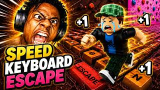 ROBLOX LIVE STREAM SPEED KEYBOARD ESCAPE CHALLENGE DAY 1#shorts #roblox #roblox  #roblox live