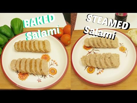 Tasty & Healthy Homemade Chicken Salami using 2 Methods | Less Oil Chicken Recipe