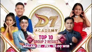 MALAM INI! Saksikan D'Academy 7 Top 10 Group 2 Result