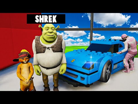 Stealing Cars from Shrek in GTA 5