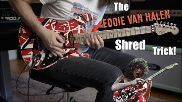 Eddie Van Halens Simple Shred Trick Is A Game Changer!