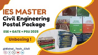 IES Master Postal Study Package| Detailed Analysis | ESE + GATE + PSU 2025 | #civilengineering #ese