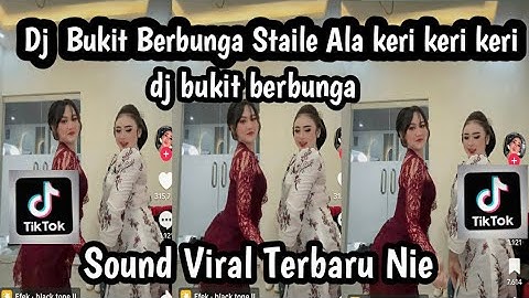 DJ BUKIT BERBUNGA STAILE ALA KERI KERI KERI LA SOUND TRENDING TIKTOK YANG KALIAN CARI NI SLOWED KANE