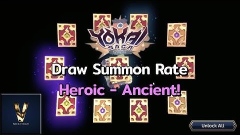 YokaiSaga - Draw Summon Rate Heroic - Ancient!