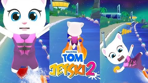 Talking Tom Jetski 2 | Hard Race | Speed Race |Gameplay (Android, iOS Game) #tomhappy 