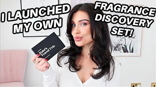 I LAUNCHED A FRAGRANCE DISCOVERY SET ft. my top 3 perfumes - you will smell good all day &amp; night!!