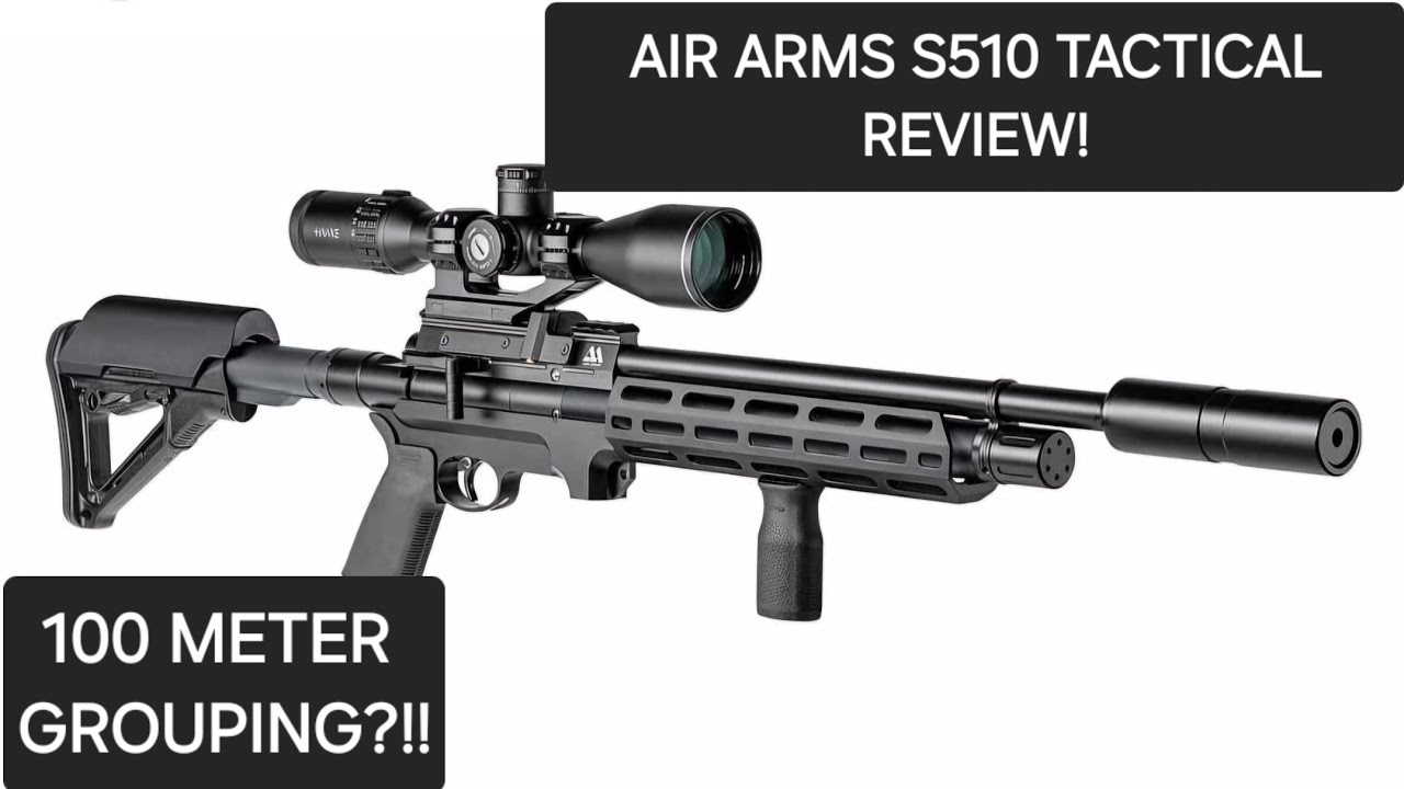Aircom R510 Ep.3 AIR ARMS S510 TEST..... HOW DOES IT COMPARE TO THE HW100? - YouTube