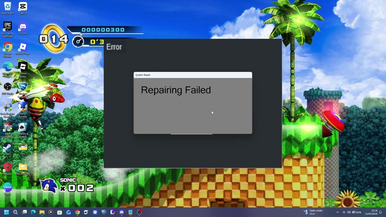 Error Game! Full Gameplay! (No Commentary!) - YouTube