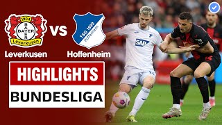 Highlights Leverkusen vs Hoffenheim | Vỡ òa 3 phút cuối trận - Leverkusen ngược dòng không tưởng
