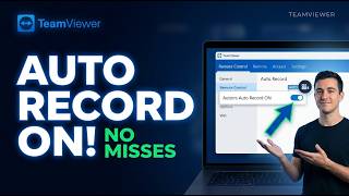Enable Auto Recording in TeamViewer | Step-by-Step Guide