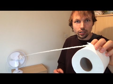 How to make a string from a toilet paper