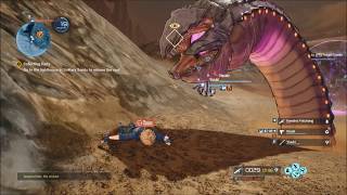 Let's Play Sao Fatal Bullet Blind (Eng PC) Part 15 Overgrown Serpent Boss