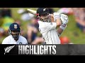Williamson and Taylor Give NZ Lead | FULL HIGHLIGHTS | BLACKCAPS v India | 1st Test - Day 2, 2020