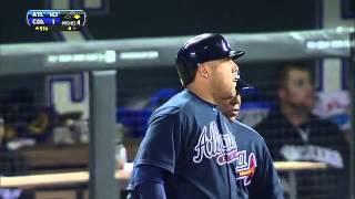 2013/04/24 Laird's two-run single