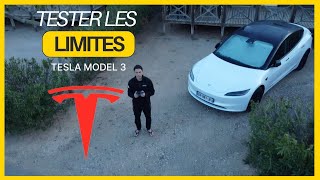 TESLA MODEL 3 AUTONOMIE DE 500KM SUR AUTOROUTE. ON VÉRIFIE...