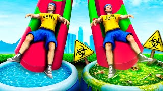 Don’t CHOOSE The WRONG WATERSLIDE In GTA 5!