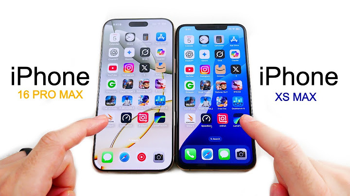 iPhone 16 Pro Max vs iPhone XS Max Speed Test 7 Years Later