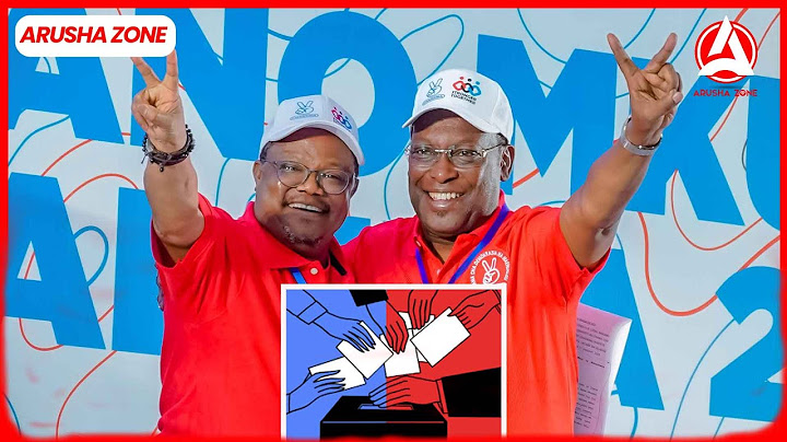 🔴🅻🅸🆅🅴: HATIMAYE MWENYEKETI MPYA WA CHADEMA ANATANGAZWA KATIKA MKUTANO MKUU WA CHADEMA