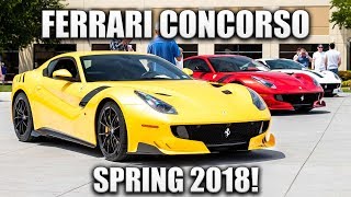 Dallas ferrari concorso! - laferrari aperta, x3 f12 tdf, and more!!!