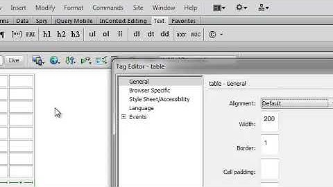 EP.17 วิธีการใส่สีพื้นหลังให้กับตาราง โปรแกรม Adobe Dreamweaver CS6 Update 2019