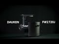 Инструкция DAUKEN FW2720J