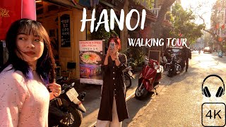 Hanoi, Vietnam  Walking Tour during the Chinese New Year [4K  50 FPS]