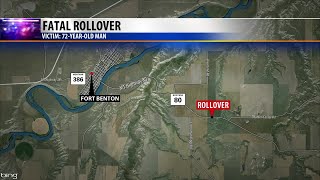 72-year-old man dies in crash near Fort Benton