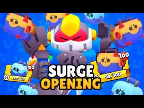 *NEW* MEGA SURGE OPENING - Clearing the TROPHY ROAD and BRAWL PASS