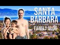 One week in santa barbara  california family travel vlog