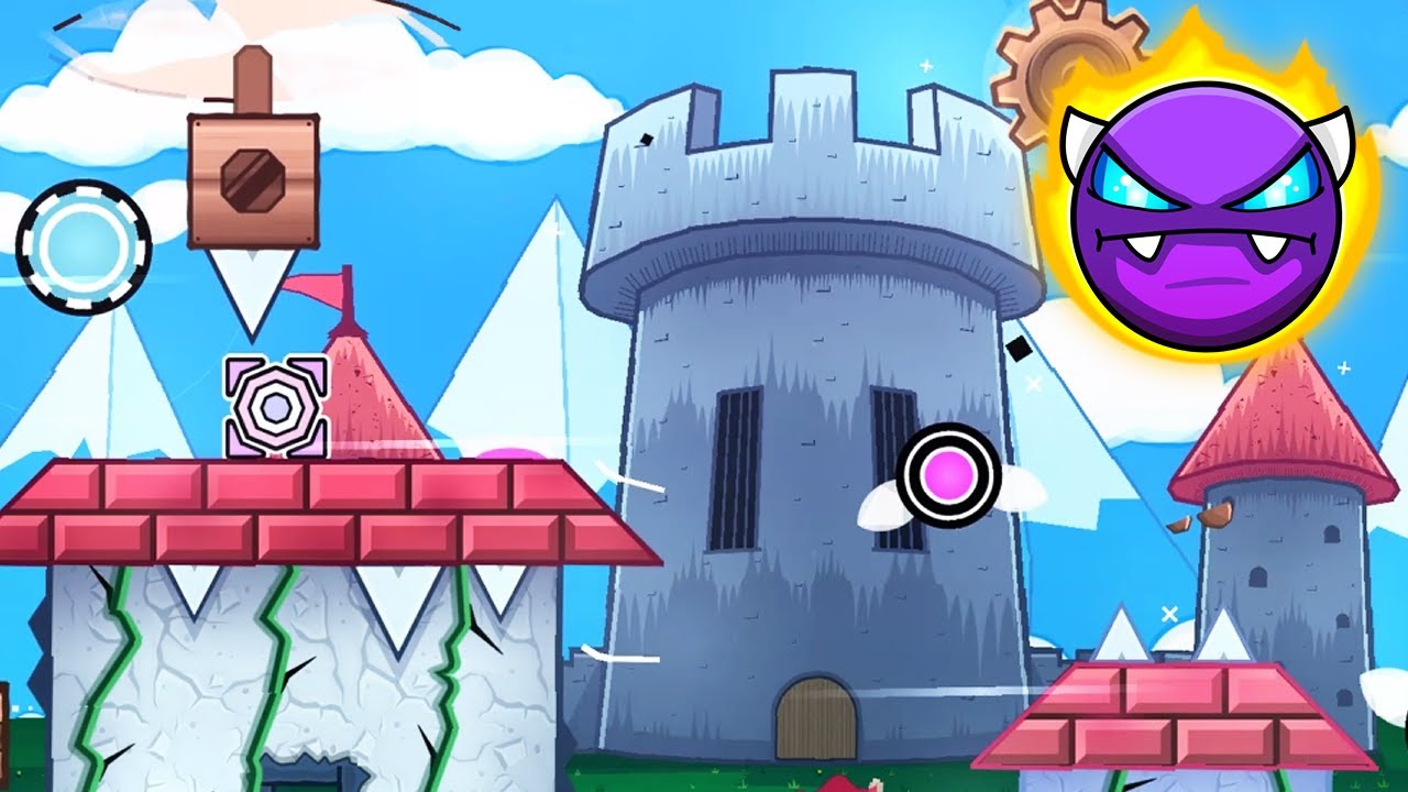[Easy demon] GLORIOUS FORTRESS by JamAttack 100% | Geometry Dash 2.11 ...
