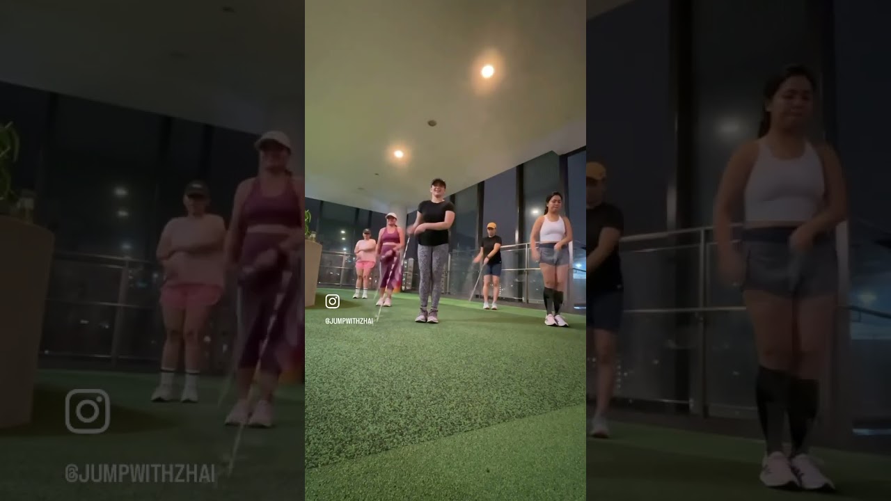 Drop Challenge with Jump Rope