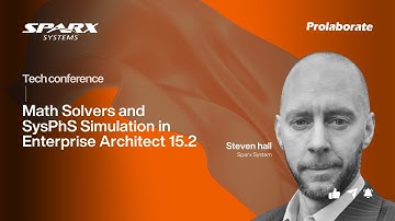 Math Solvers and SysPhS Simulation in Enterprise Architect 15.2