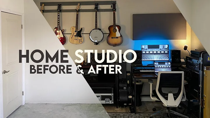 Home Studio Before & After | Setting Up My Recordi...