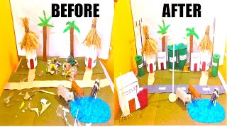 swachh bharat abhiyan village model - health and cleanliness school project india - diy #howtofunda screenshot 5