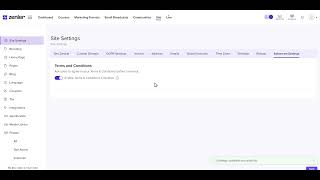 📋 How to Enable Terms & Conditions at Checkout in Zenler