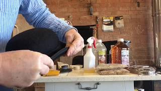 How to stiffen a felt hat with Shellac