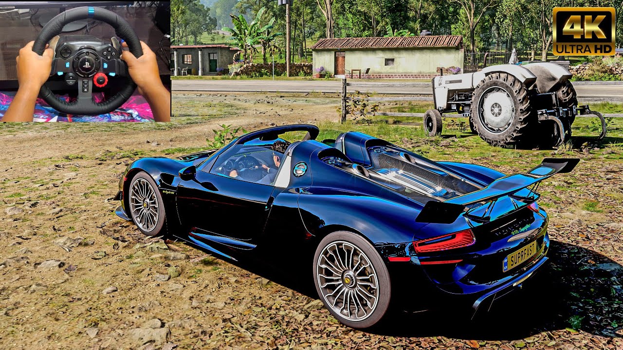 Porsche 918 Spyder (1169 HP)| Forza Horizon 5 | Logitech G29 Gameplay |