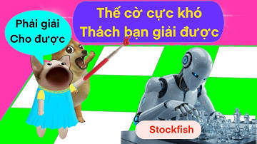 Thế cờ nhìn đơn giản nhưng cực khó. Bạn có giải được không #chess #cheemscovua #covualogic 