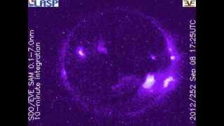M1.4 Solar Flare - Sunspot 1564 (9/8/2012)
