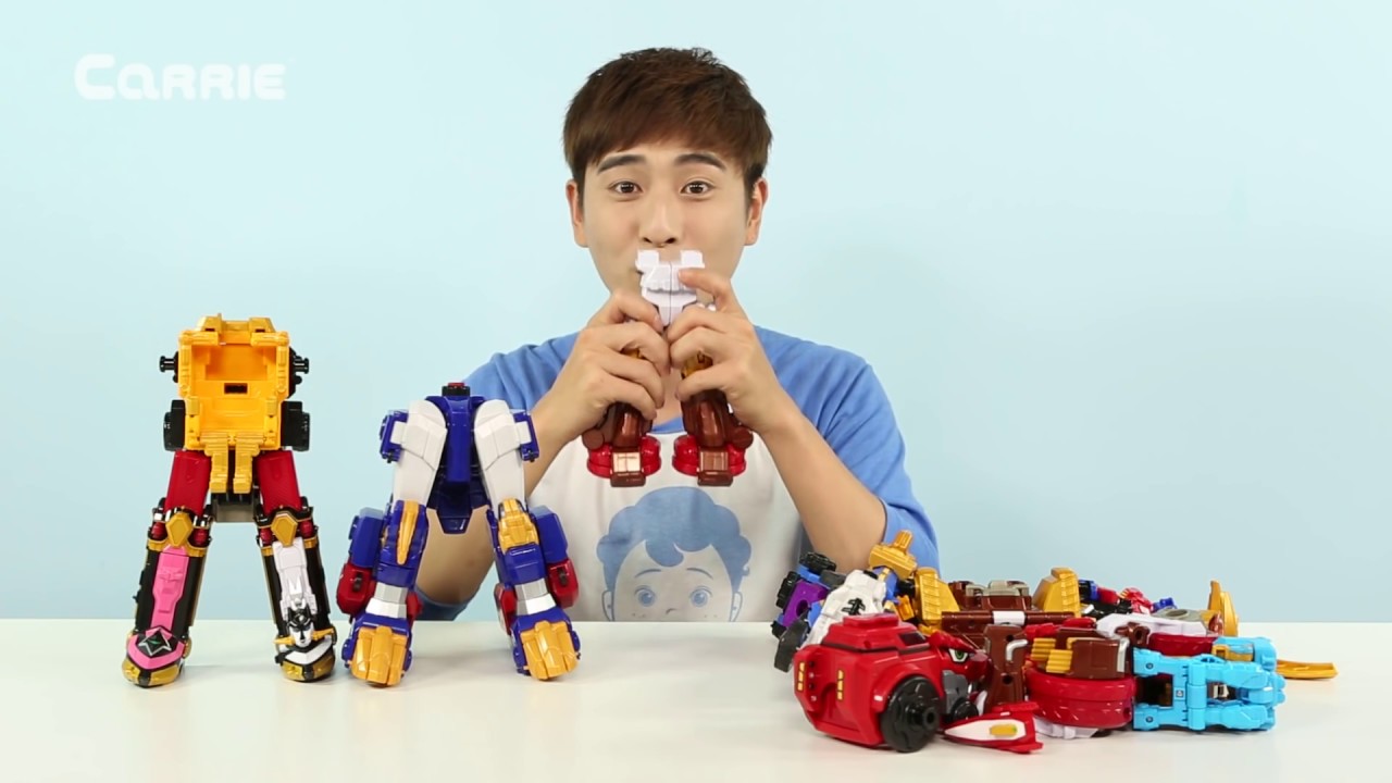 Ninja Force и Dinocore 2 варианта роботизированные игрушки Kevin | CarrieAndPlay