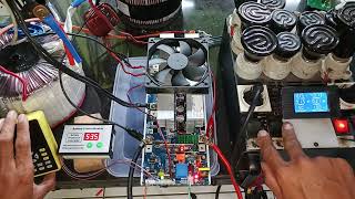 260508TF8X13P3 Test uji voltage &amp; beban KIT INVERTER PSW EGS002 TO247 16Mosfet 48V