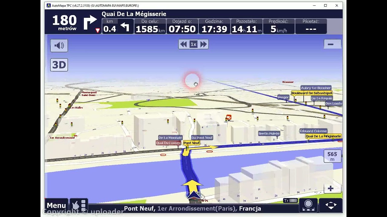 AutoMapa 6 27 2 2307 Europe i  am test