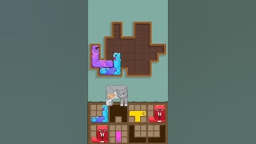 Puzzle Cats - Gameplay Walkthrough (iOS & Android) #shorts #games #funny