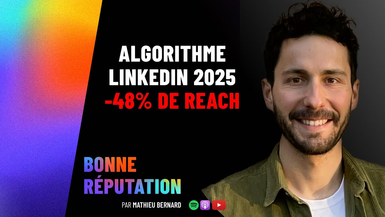 Algorithme LinkedIn 2025 : -48% de visibilité. Pour rester visible, il faut s'adapter.