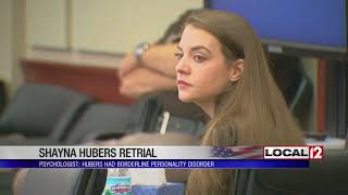 Friday's testimony in Shayna Hubers trial focuses on her mental state, past trauma