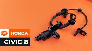 Kā nomainīt ABS devējs HONDA CIVIC 8 [AUTODOC VIDEOPAMĀCĪBA]