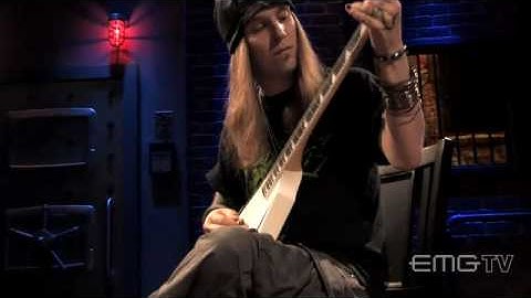 Alexi Laiho performs In Your Face Live at EMGtv